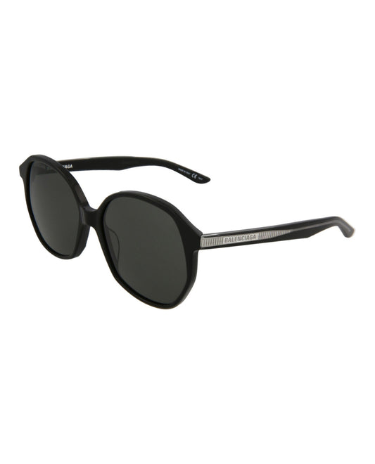 Balenciaga Round-Frame Acetate Sunglasses Womens BB0005S-30006545-001