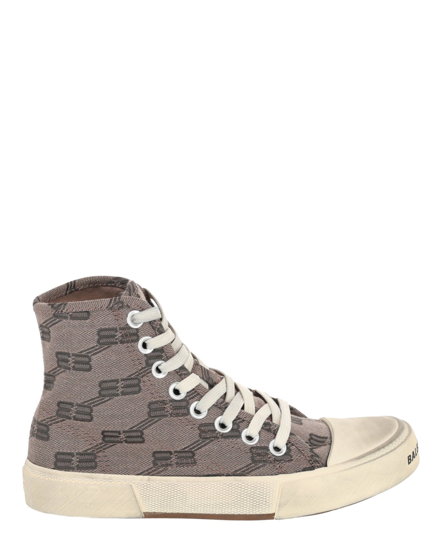 Balenciaga Paris BB Monogram High-Top Sneakers Womens 688756W-3RQ1-2298