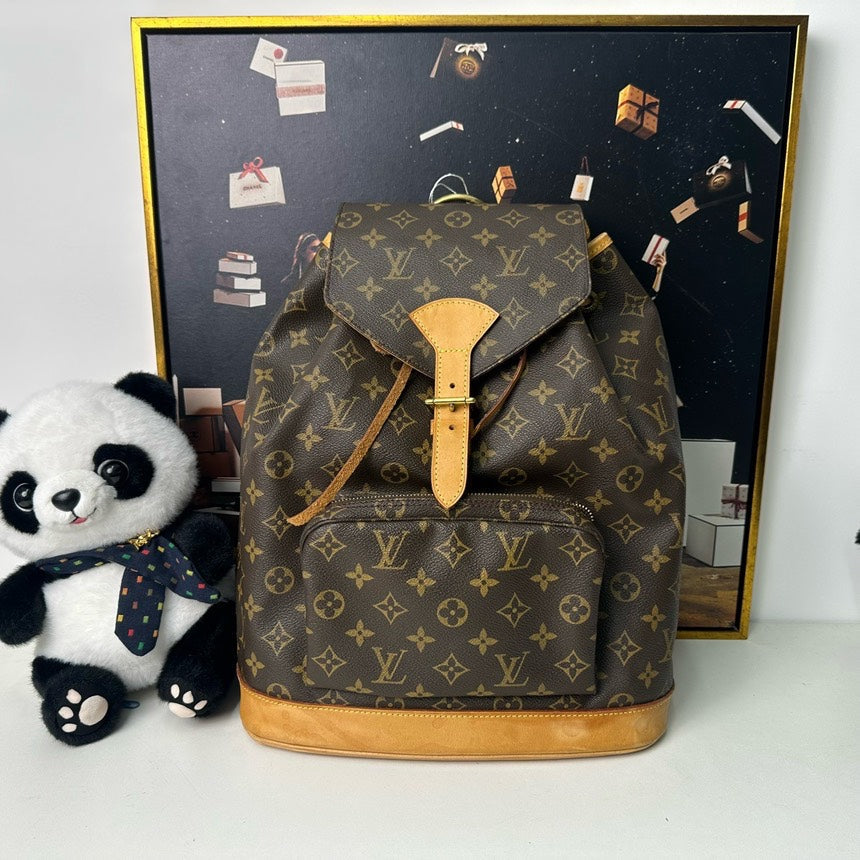 Louis Vuitton Monogram Canvas Brown Backpack - Pre-loved LV Backpack (12486973)